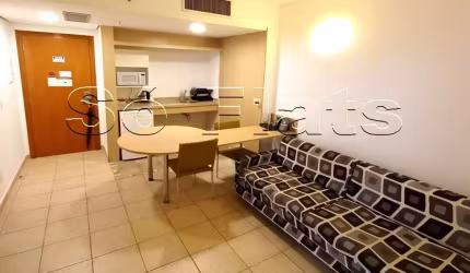 Flat em Santos disponível para venda com 47m², 01 dorm e 01 vaga