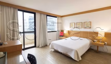 Flat disponível para locação em Pinheiros, prox ao Shop Eldorado, Av Faria Lima e Rebouças.