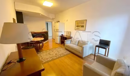 Flat no  Le Bougainville, contendo 55m² 1 dormitório e 1 vaga disponível para locação em Alphaville.