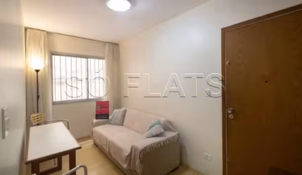 Apartamento mobiliado próximo a rua da Consolação, faculdade Mackenzie e metrô Paulista