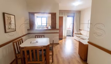 Apartamento disponível para venda com 01 dormitório e 01 vaga de garagem