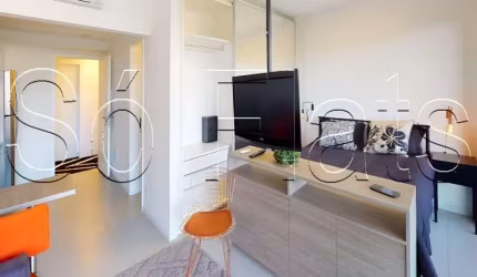 Apartamento no V House Boutique em Pinheiros 1 dorm e 1 vaga de garagem disponível para locação.