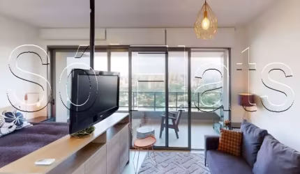 Flat de alto padrão com 45m² no bairro de Pinheiros ao lado do Shopping Iguatemi. Luxo extremo!