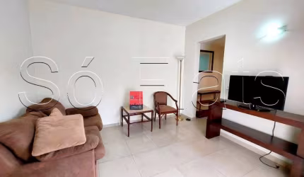 Apartamento totalmente mobiliado à venda no bairro do Ibirapuera.