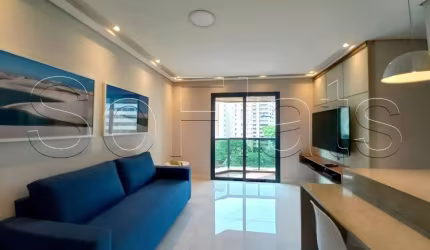 Apto para locação com 1 dormitório próx da Avenida Faria Lima com quarto, sala, cozinha e banheiro.