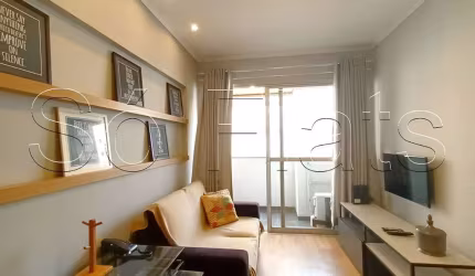 Flat no Moema Top Life disponível para locação contendo 32m² 1 dormitório 1 vaga de garagem.