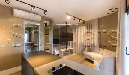 Pininfarina apartamento disponível para locação com 51m², 1 dormitório e 2 vagas de garagem.