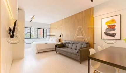 Flat Sol Alphaville disponível para venda com 42m², 01 dorm e 01 vaga de garagem