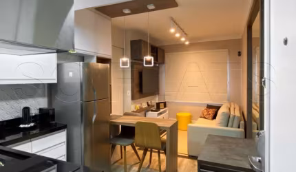 Flat em Moema  disponível para venda com 30m², 01 dormitório e 01 vaga de garagem