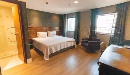 Flat Bourbon Ibirapuera em Moema disponível para locação localizado na Avenida Ibirapuera.