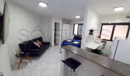 Apartamento próximo da Avenida Nove de Julho disponível para locação com 29m², 1 dorm e 1 vaga.