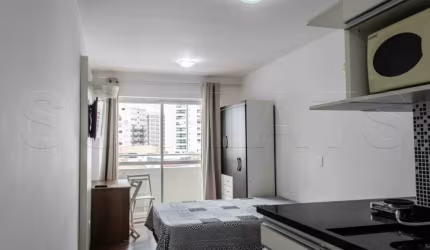 Apartamento no New Studio em Pinheiros disponível para locação contendo 1 dormitório e 1 vaga
