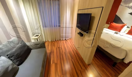 Flat Adagio Moema disponível para venda com 38m²e 01 vaga de garagem