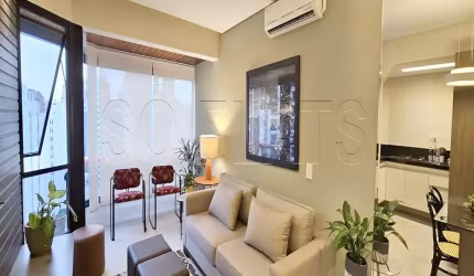 Flat Saint Denis disponível para venda com 48m², 01 dorm e 01 vaga de garagem