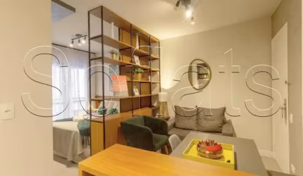 Flat com uma localização privilegiada nos Jardins, próximo da R Augusta e Av Paulista.