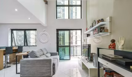 Flat International Duplex apto disponível para venda com 65m², 01 dorm e 01 vaga de garagem