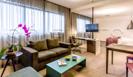 Flat Blue Tree Alphaville, disponivel para venda com 53m², 01 dorm e 01 vaga