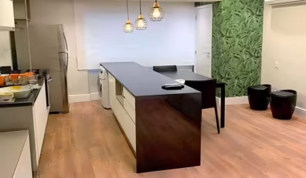 Flat na Vila Nova Conceição, no estilo residence com serviços