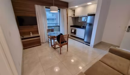 Lindo Flat Gran Estanconfor Veranda Berrini disponível locação com 1 dormitório e 1 vaga de garagem