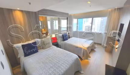 Flat Radisson Vila Olímpia disponível para venda com 30m² e 01 vaga de garagem