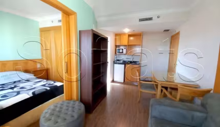 Flat Mercure Pinheiros disponível para venda com 28m² e 01 vaga de garagem