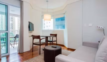 Flat Estanconfor Villa Olímpia disponível para venda com 125m², 03 dorms e 02 vagas de garagem