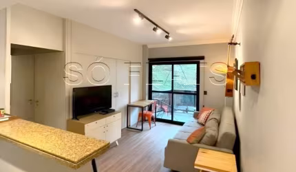 Flat The Town disponível para venda com 32m², 01 dorm e 01 vaga de garagem