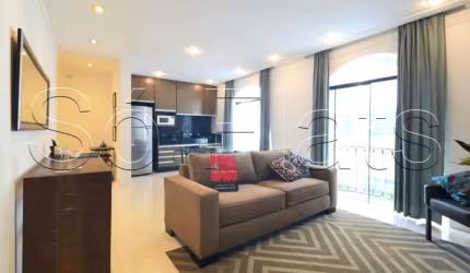 Apartamento Saint Regis com 1 dormitório e 1 vaga no Jardim Paulista disponível para locação