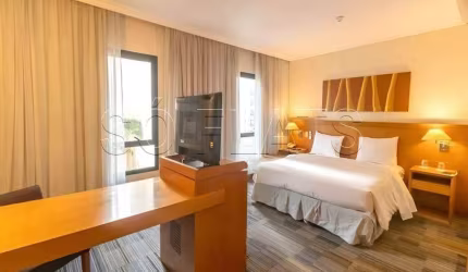 Flat Novotel Jardins disponível para venda com 30m² e 01 vaga de garagem