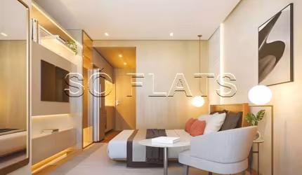 Studio Esquina Jardyns, apto disponivel para venda com 25m² e 01 dormitório