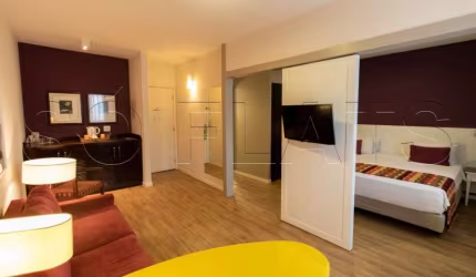 Studio Quality Alphaville disponível para venda com 39m² e 01 vaga de garagem