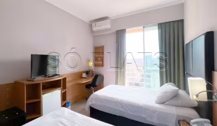 Studio no Comfort Ibirapuera contendo 26m², 1 dormitório e 1 vaga disponível para locação.