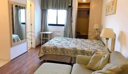 Flat Nações Unidas, disponível para venda com 27m² e 01 vaga de garagem