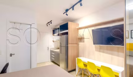 Studio Aurora Paulista, apto disponível para venda com 25m², 01 dormitório