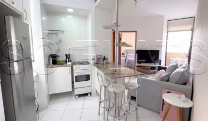 Flat Moema Studio disponível para venda com 40m², 01 dorm e 01 vaga de garagem