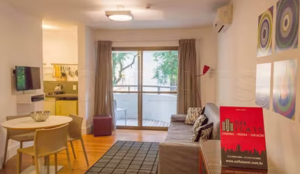 Flat Paulista Wall Street disponível para venda no Jardim Paulista com 54m² ótimo opção.