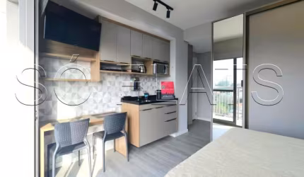 Studio disponível para venda contendo 25m² e 1 dormitório ao lado do Pq Ibirapuera.