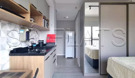 Flat estilo Studio disponível para venda 25m² e 1 dormitório ao lado do Pq Ibirapuera.