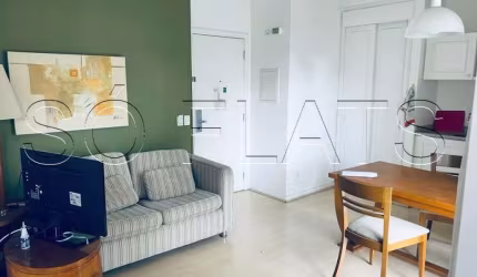 Apartamento no Quality Bela Cintra disponível para venda com 44m², 1 dormitório e 1 vaga de garagem