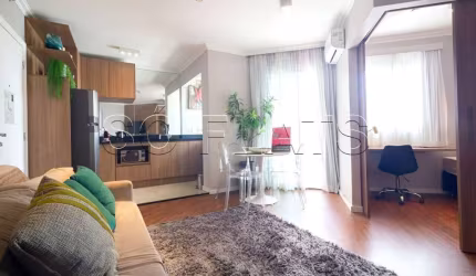 Lindo Flat no estilo residence com serviços, 02 dorms nos Jardins