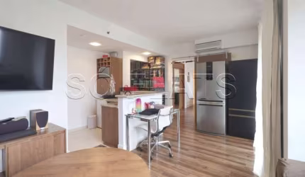 Flat Clarion Faria Lima, apto disponível para venda com 57m², 02 dorms e 02 vagas