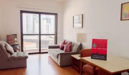 Flat com 42m² totalmente mobiliado prox. a Av Santo Amaro e a Faculdade FMU