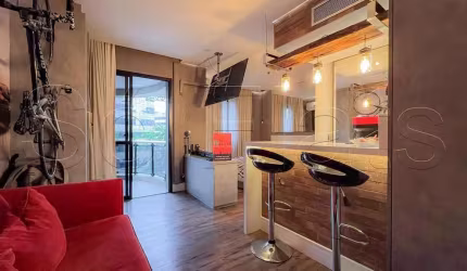 Flat Estanplaza Funchal disponível para venda com 28m², 01 dorm e 01 vaga de garagem