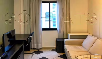 Flat prox a Av. Ibirapuera com 02 dormitórios, para morar ou investir