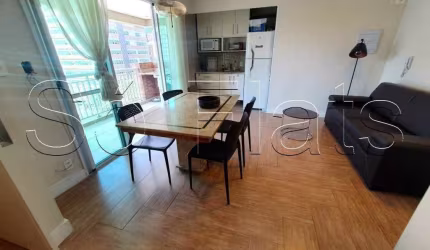 Estanconfor Villa Paulista, Flat disponível para venda com 57m², 02 dorms e 01 vaga