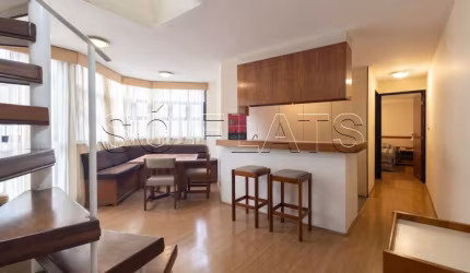 Flat Baden Baden disponível para venda com 90m², 01 dorm e 01 vaga de garagem