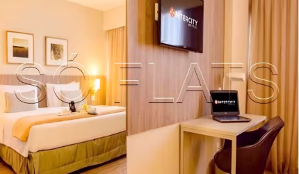 Flat Intercity Salvador Aeroporto, disponível para venda com 22m², 01 dorm e 01 vaga
