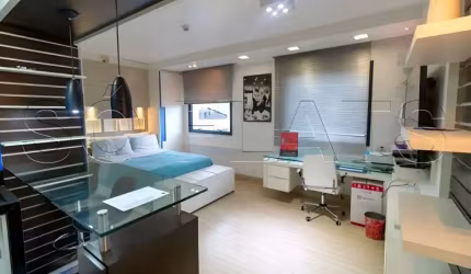 Flat Tryp Higienópolis disponível para venda com 32m², 01 dorm e 01 vaga de garagem
