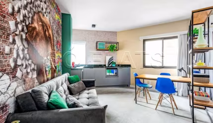 Flat Hampton Park disponível para venda com 29m², 01 dorm e 01 vaga de garagem