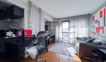 Flat Transamérica Higienópolis Classic disponível para venda com 45m², 01 dorm e 01 vaga de garagem